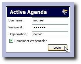 Agenda Logins and Passwords